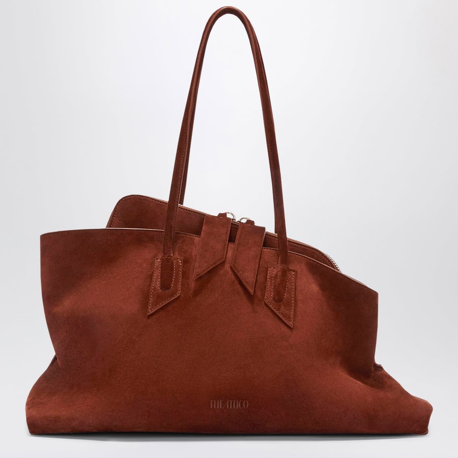 The Attico Borsa La Passeggiata Medium Light Chocolate