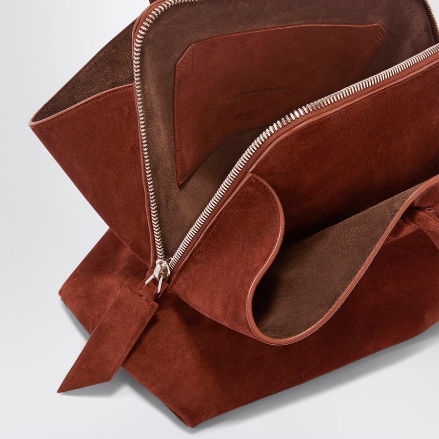 The Attico Borsa La Passeggiata Medium Light Chocolate, view 5