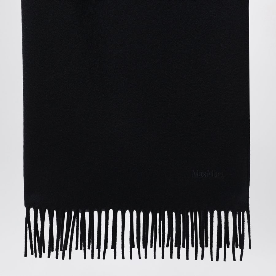 Max Mara Sciarpa nera in cashmere, view 3