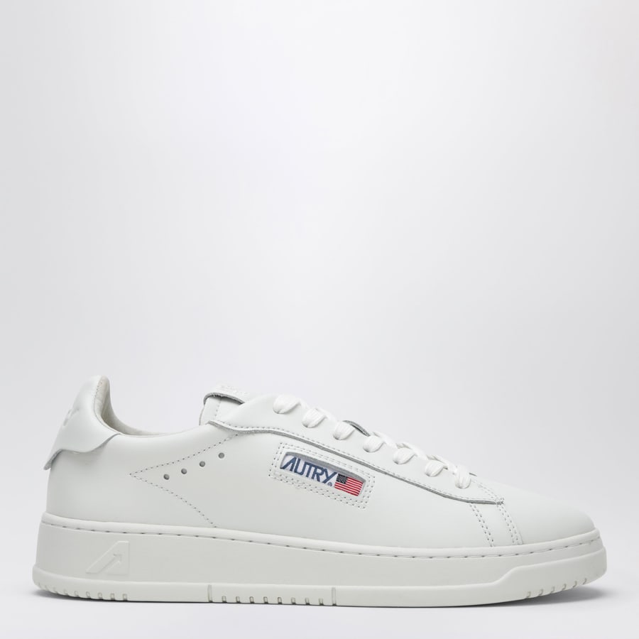 Autry Sneakers Dallas Low in pelle bianca
