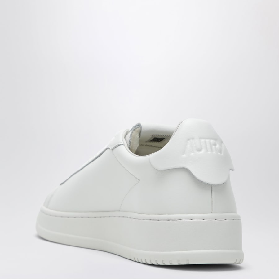 Autry Sneakers Dallas Low in pelle bianca, view 4