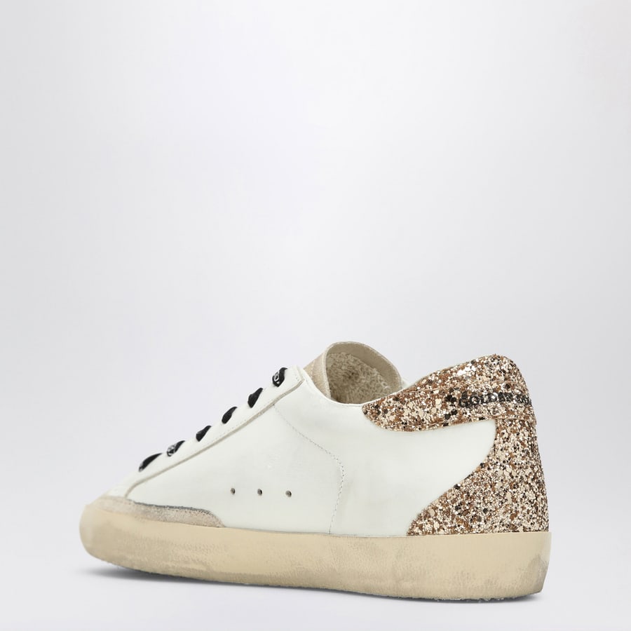 Golden Goose Sneakers Super-Star bianca/argento/oro, view 4