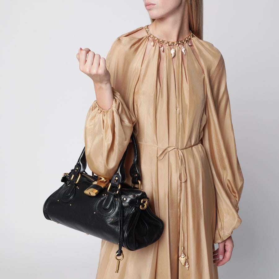 Chloé Borsa Paddington nera, view 2