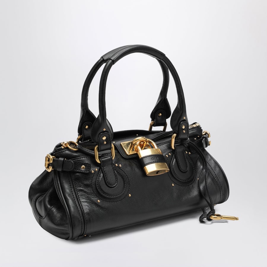 Chloé Borsa Paddington nera, view 3