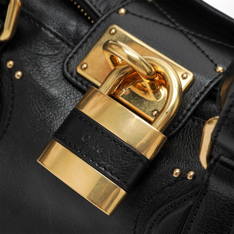 Chloé Borsa Paddington nera, view 6