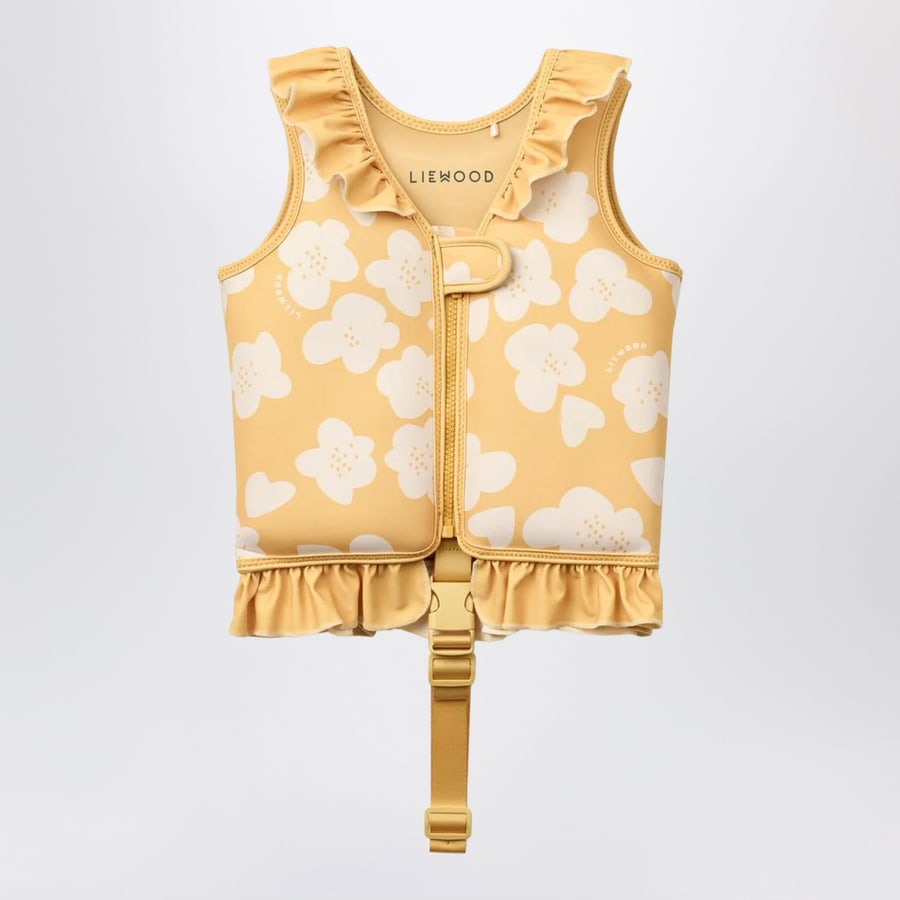 LIEWOOD Gilet salvagente giallo con stampa a fiori