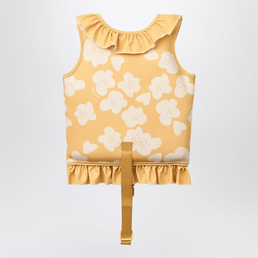 LIEWOOD Gilet salvagente giallo con stampa a fiori, view 2