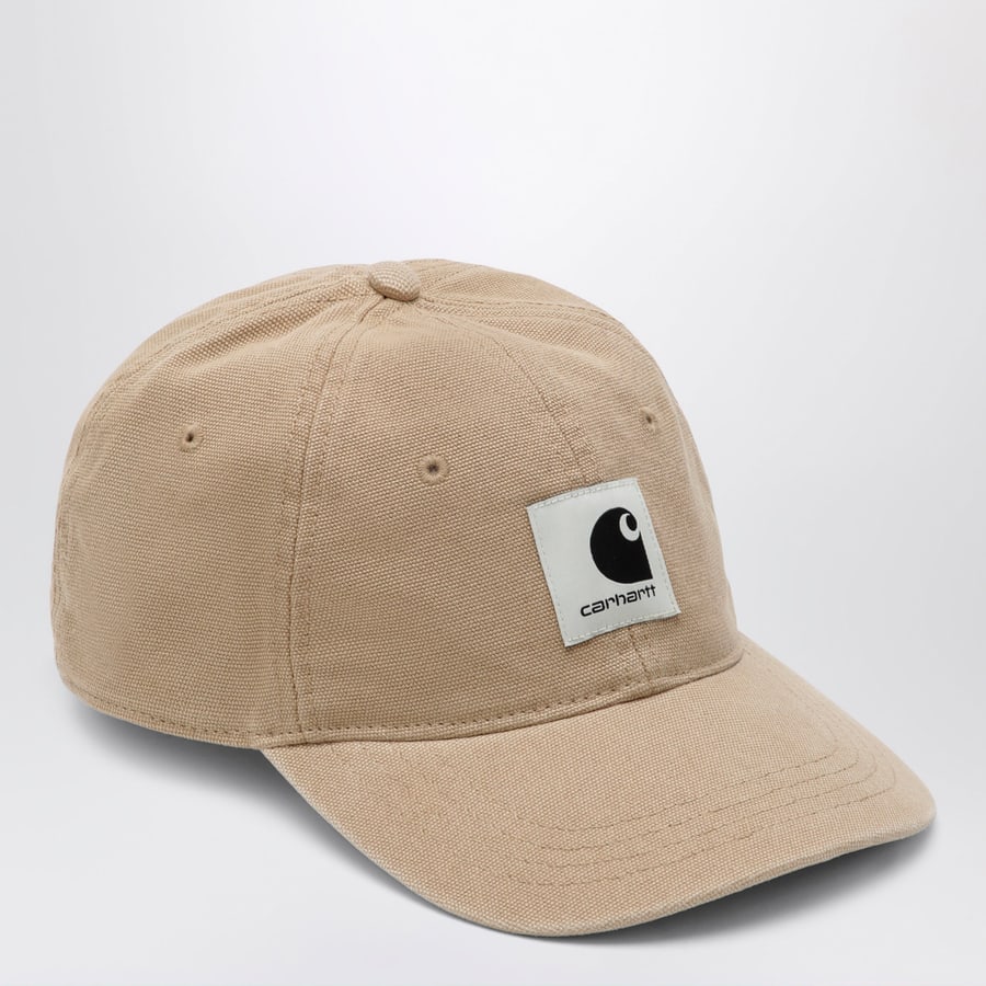 Carhartt WIP Cappello Canvas in tela di cotone marrone, view 2