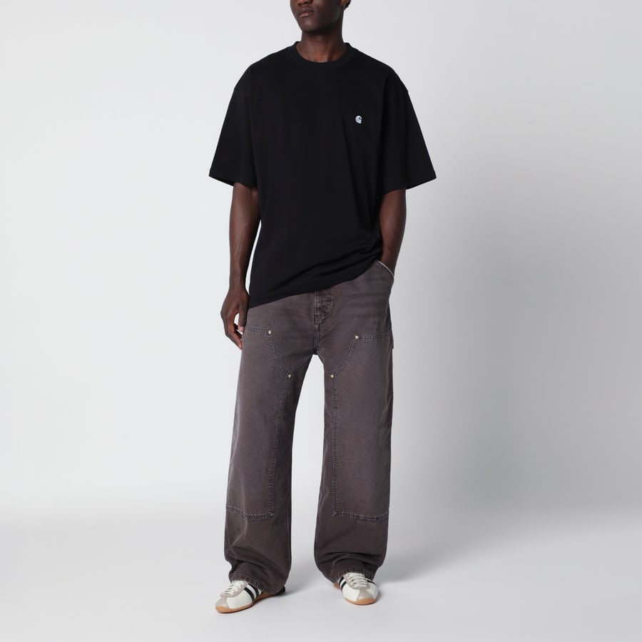 Carhartt WIP S/S Madison T-Shirt nera, view 2