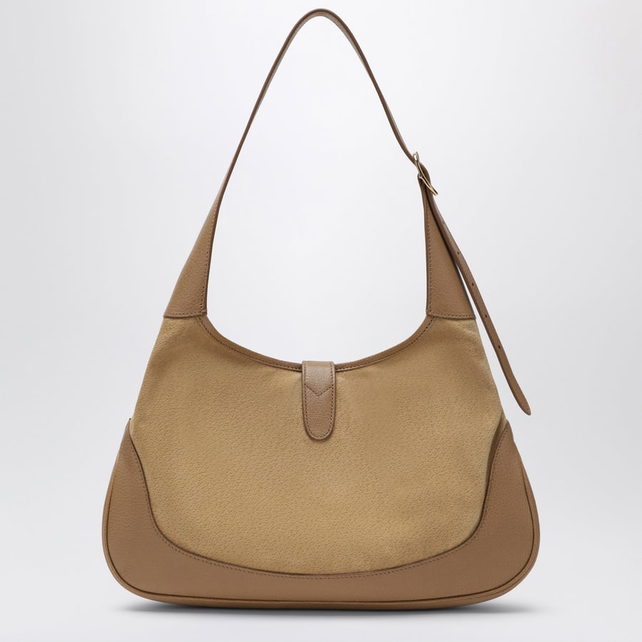 Gucci Borsa a spalla Gucci Jackie 1961 misura media color sabbia, view 4