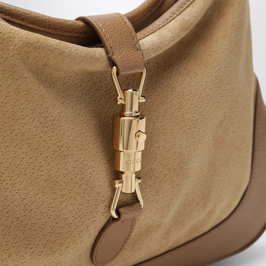 Gucci Borsa a spalla Gucci Jackie 1961 misura media color sabbia, view 6