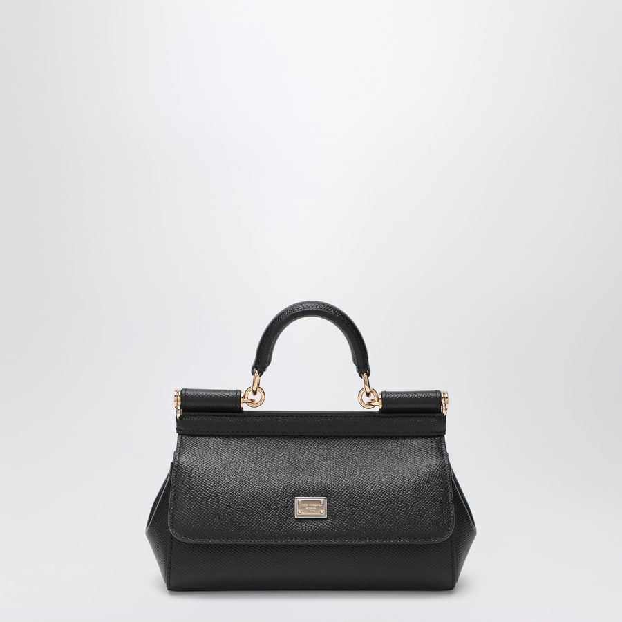 Dolce & Gabbana Borsa a mano Sicily piccola nera