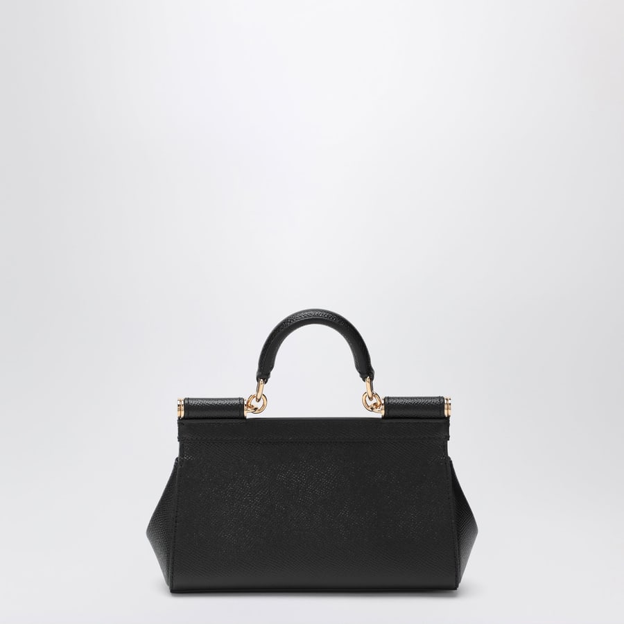 Dolce & Gabbana Borsa a mano Sicily piccola nera, view 4