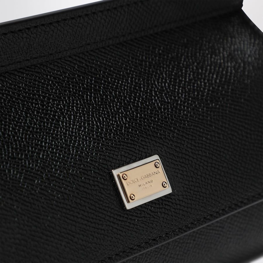 Dolce & Gabbana Borsa a mano Sicily piccola nera, view 6