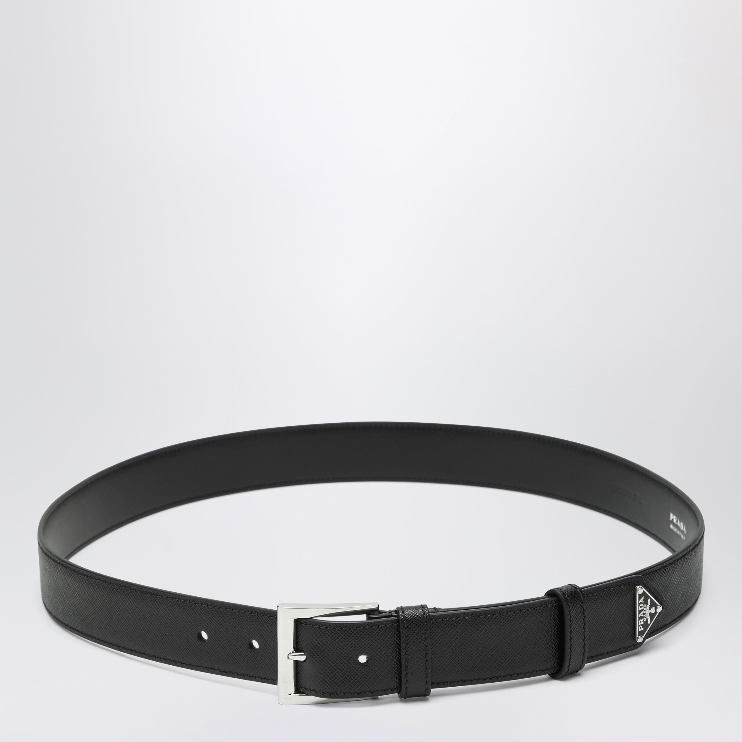 Prada Cintura in Saffiano nera
