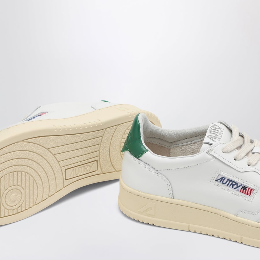 Autry Sneakers Medalist bianca/verde, view 5