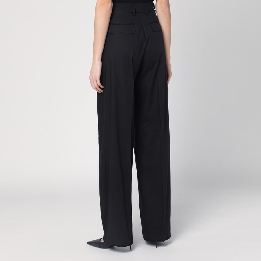 THE LATEST Pantalone ampio Axel nero, view 4