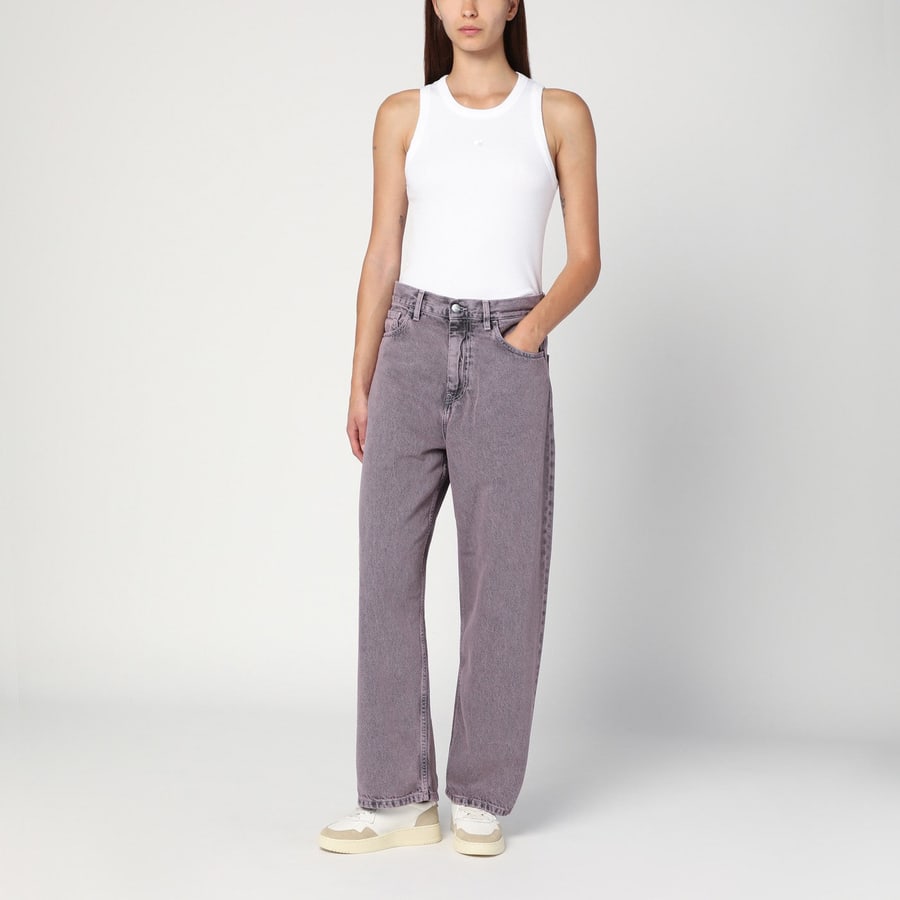 Carhartt WIP Pantaloni Brandon Pant neri/ortensia, view 2