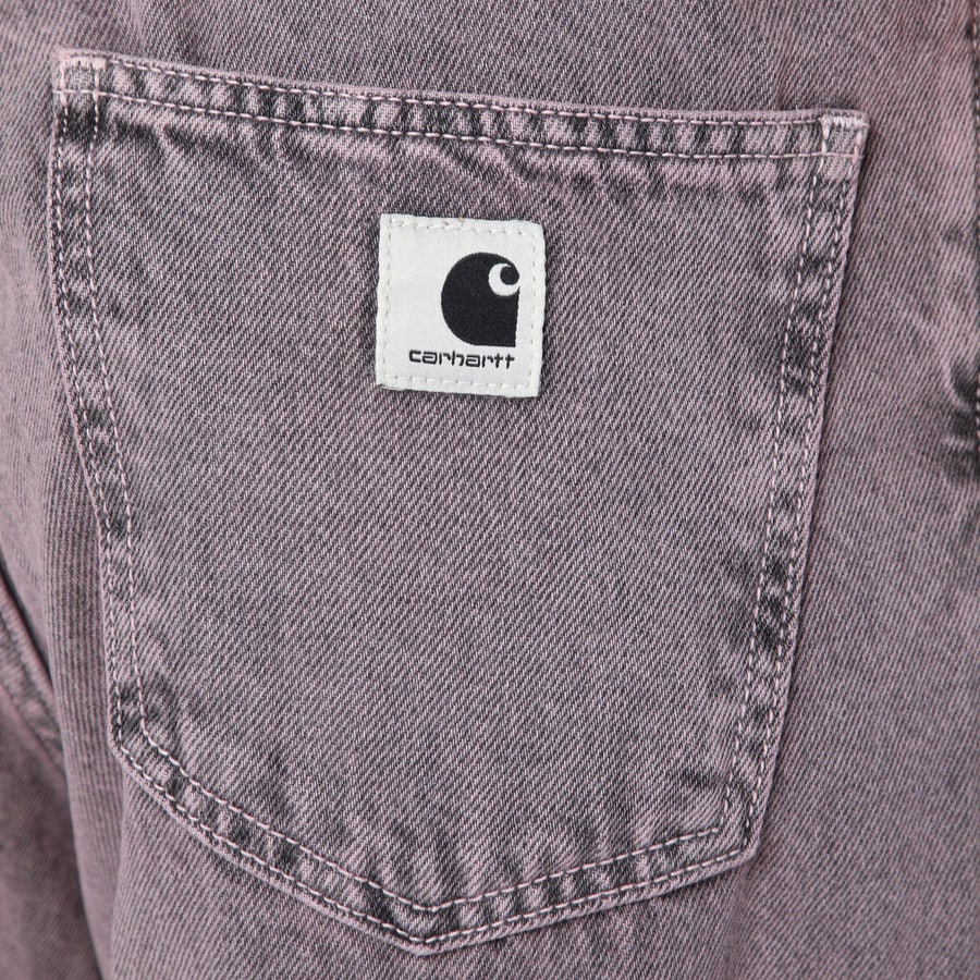 Carhartt WIP Pantaloni Brandon Pant neri/ortensia, view 5