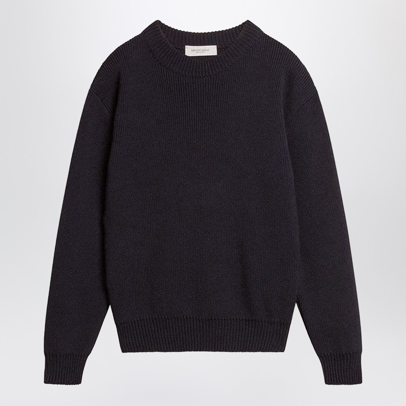 Golden Goose Maglione blu navy in cotone