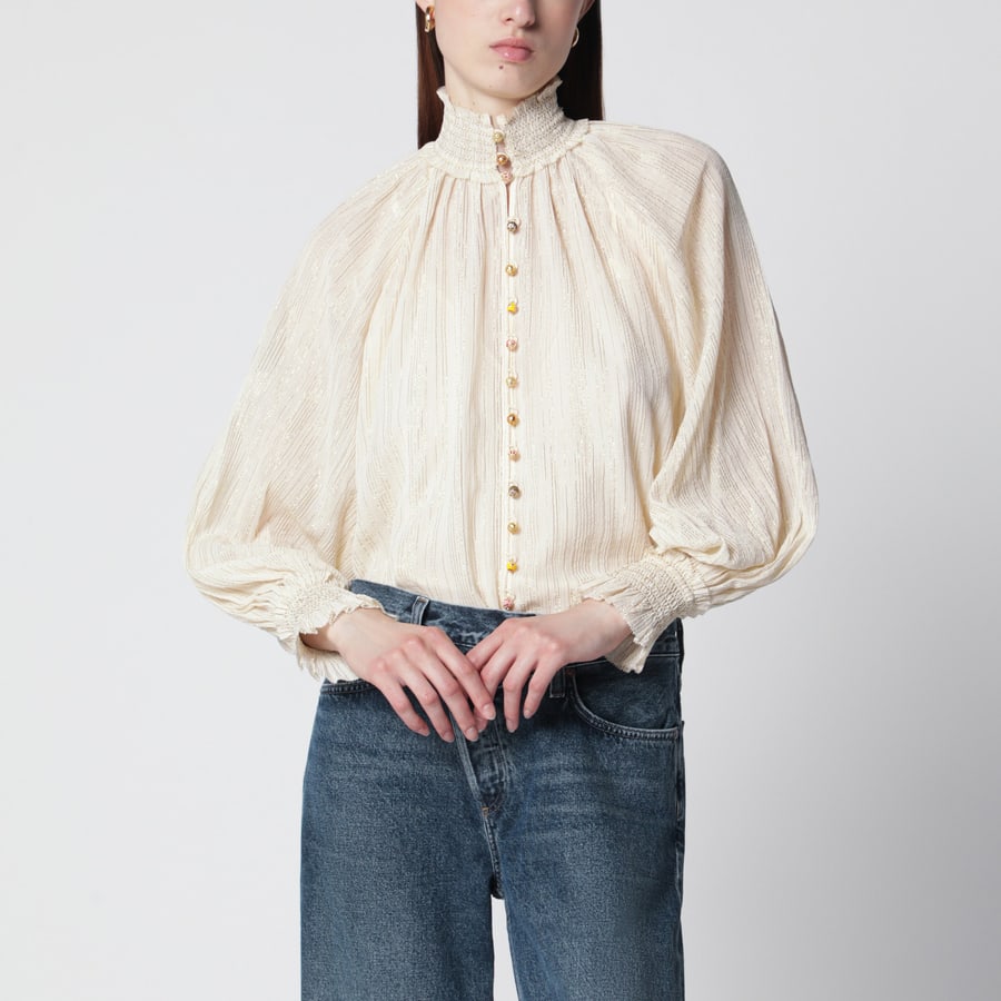 Zimmermann Camicetta Aster color crema