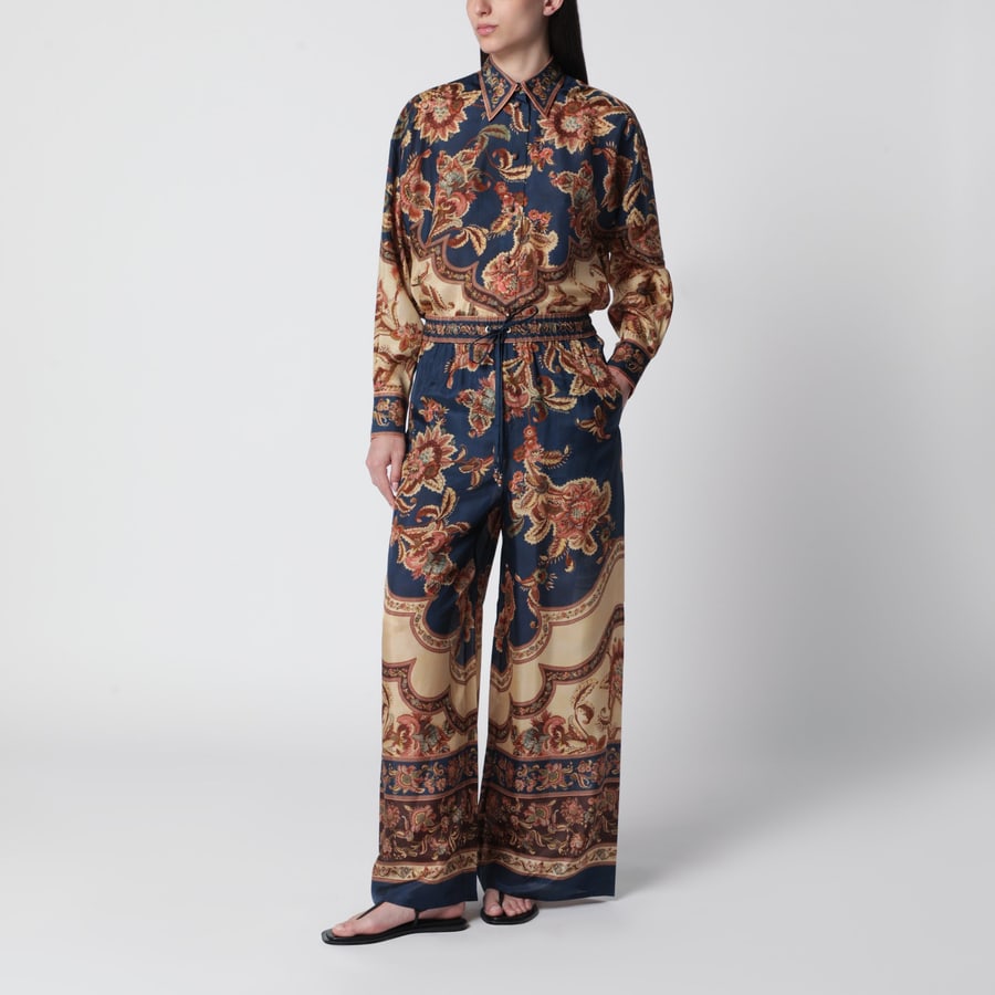 Zimmermann Pantaloni Aster navy Jacobean, view 2