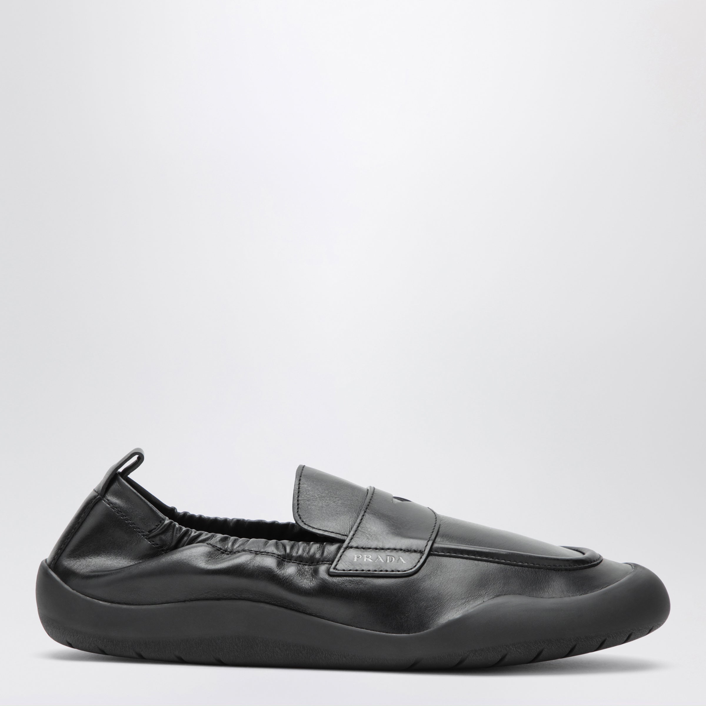 Prada Mocassini Speedrock in pelle neri