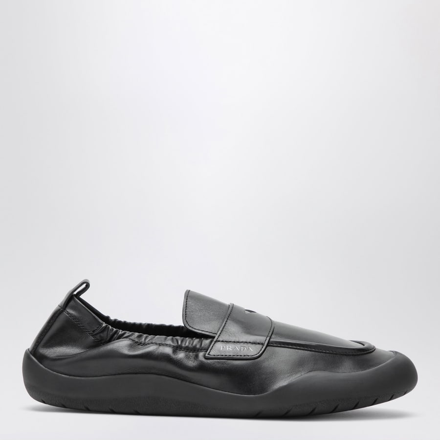 Prada Mocassini Speedrock in pelle neri