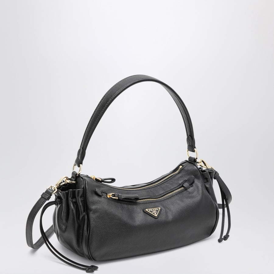 Prada Borsa small in pelle nera, view 3