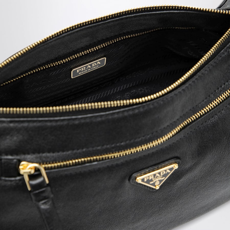 Prada Borsa small in pelle nera, view 5