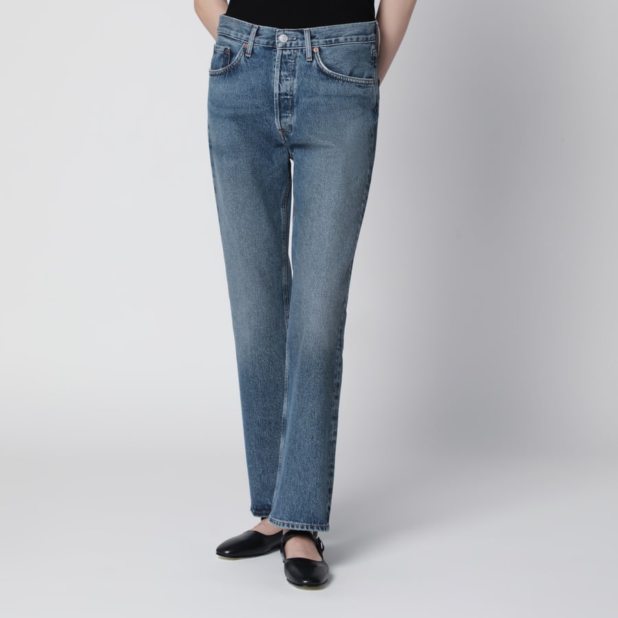 AGOLDE Jeans dritti Lana in denim indaco