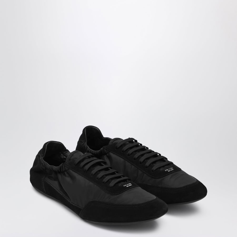 Prada Sneakers Collapse in Re-Nylon e pelle scamosciata, view 2