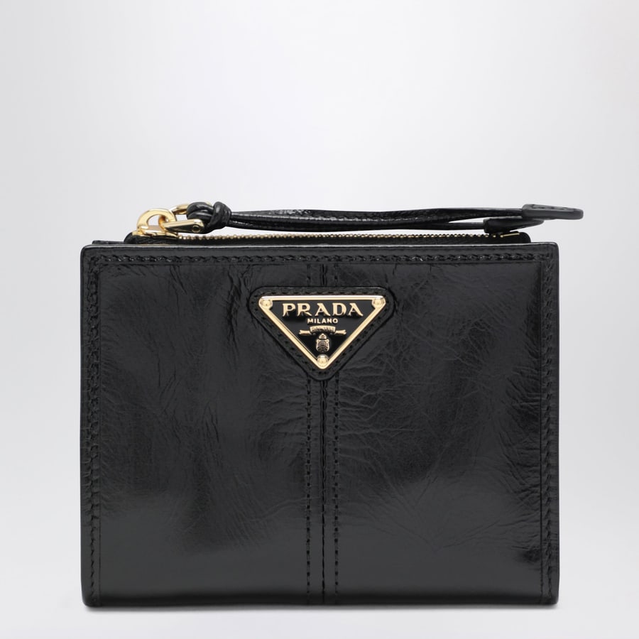 Prada Portafoglio piccolo in pelle nero