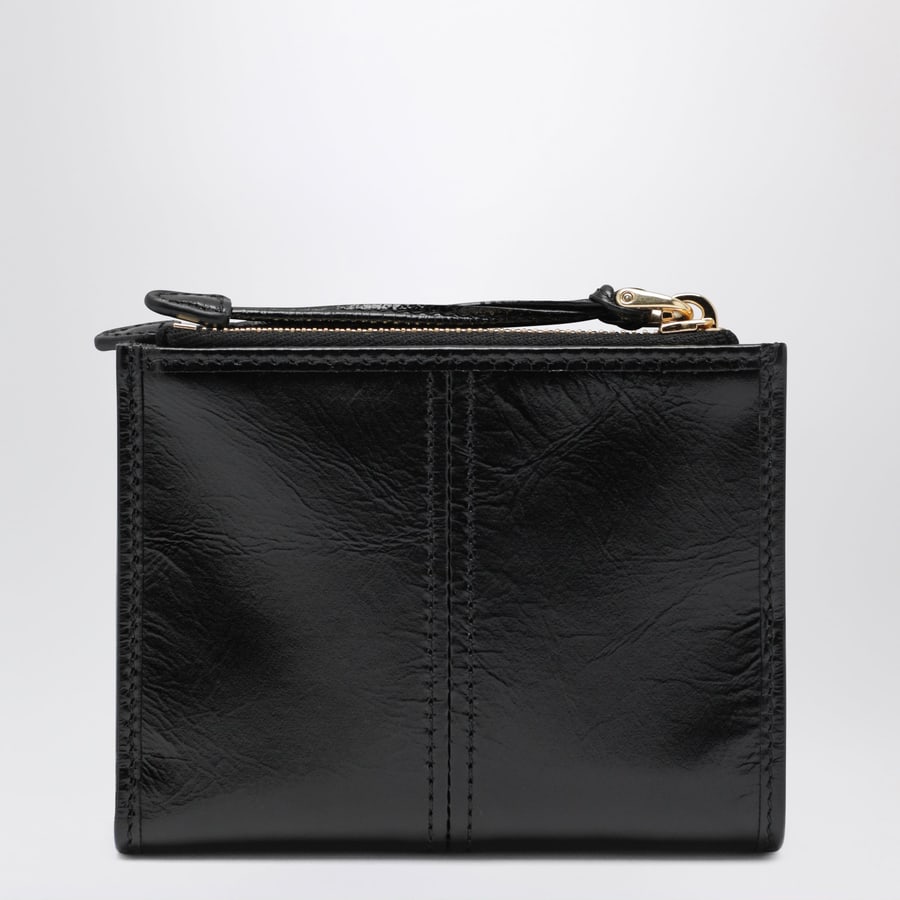 Prada Portafoglio piccolo in pelle nero, view 2