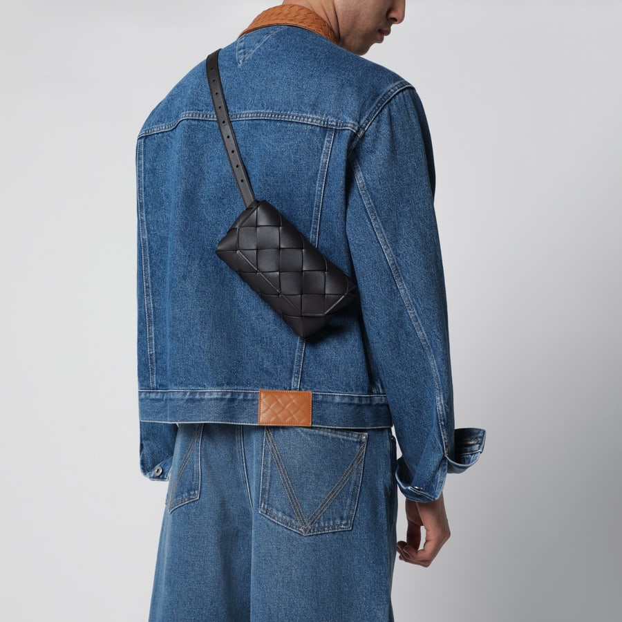 Bottega Veneta Marsupio Diago in pelle di vitello Espresso, view 2