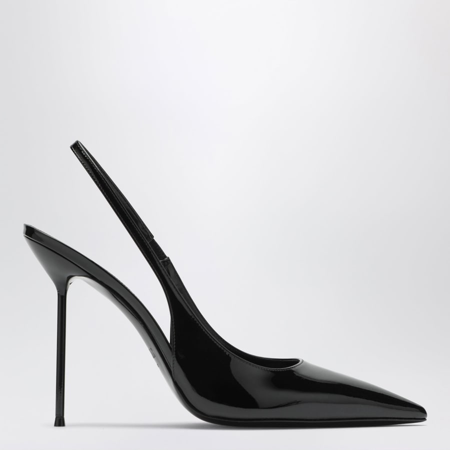 PARIS TEXAS Slingback Lidia in vernice nera