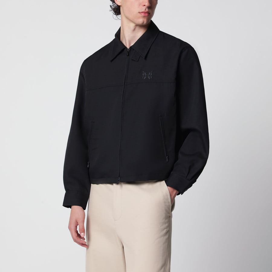 NEEDLES Sport Jacket in twill nera