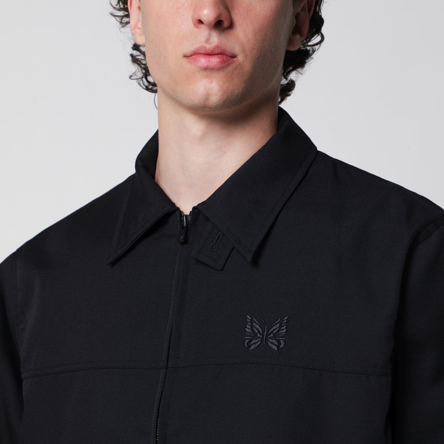NEEDLES Sport Jacket in twill nera, view 4