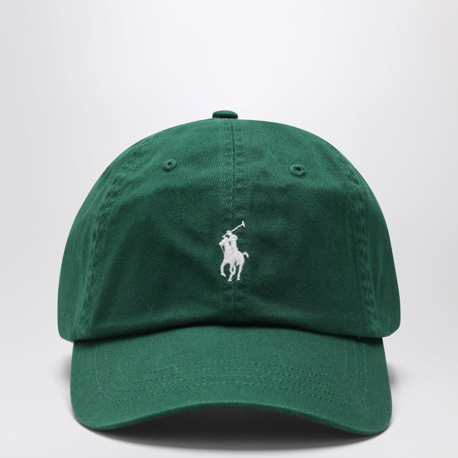 Polo Ralph Lauren Cappello da baseball verde con logo
