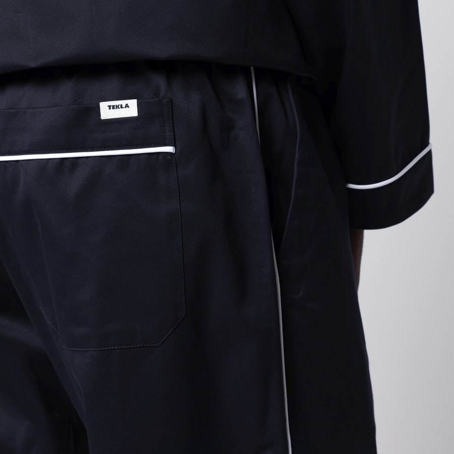 TEKLA Pantalone pigiama blu, view 5