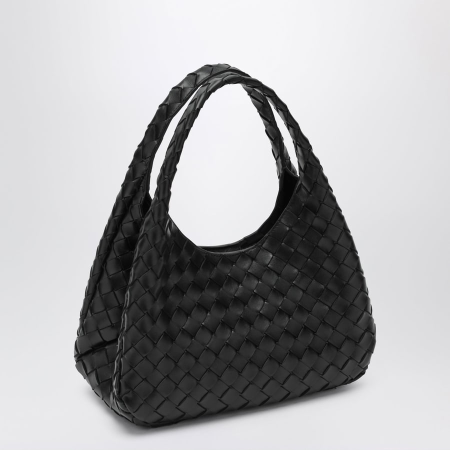 Bottega Veneta Borsa Campana misura piccola nera, view 3