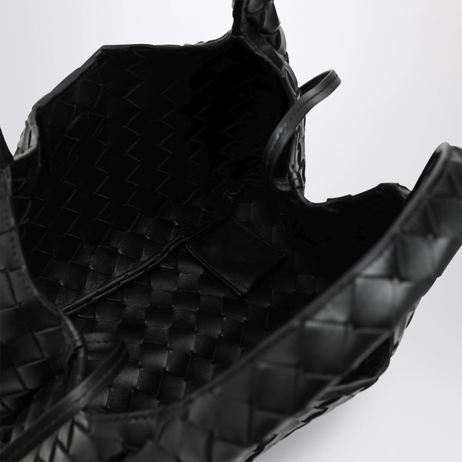 Bottega Veneta Borsa Campana misura piccola nera, view 5