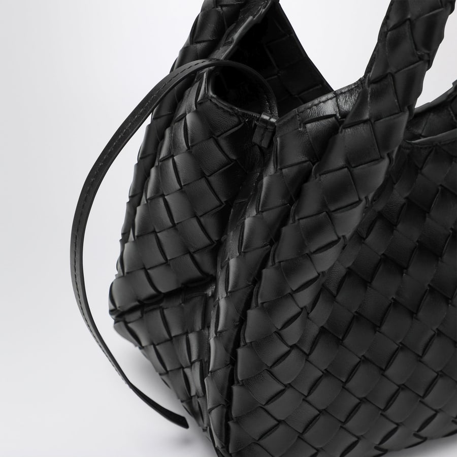 Bottega Veneta Borsa Campana misura piccola nera, view 6