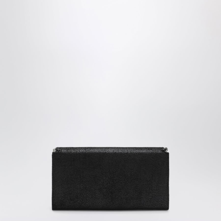 Stella McCartney Portafoglio con tracolla Falabella nero, view 4