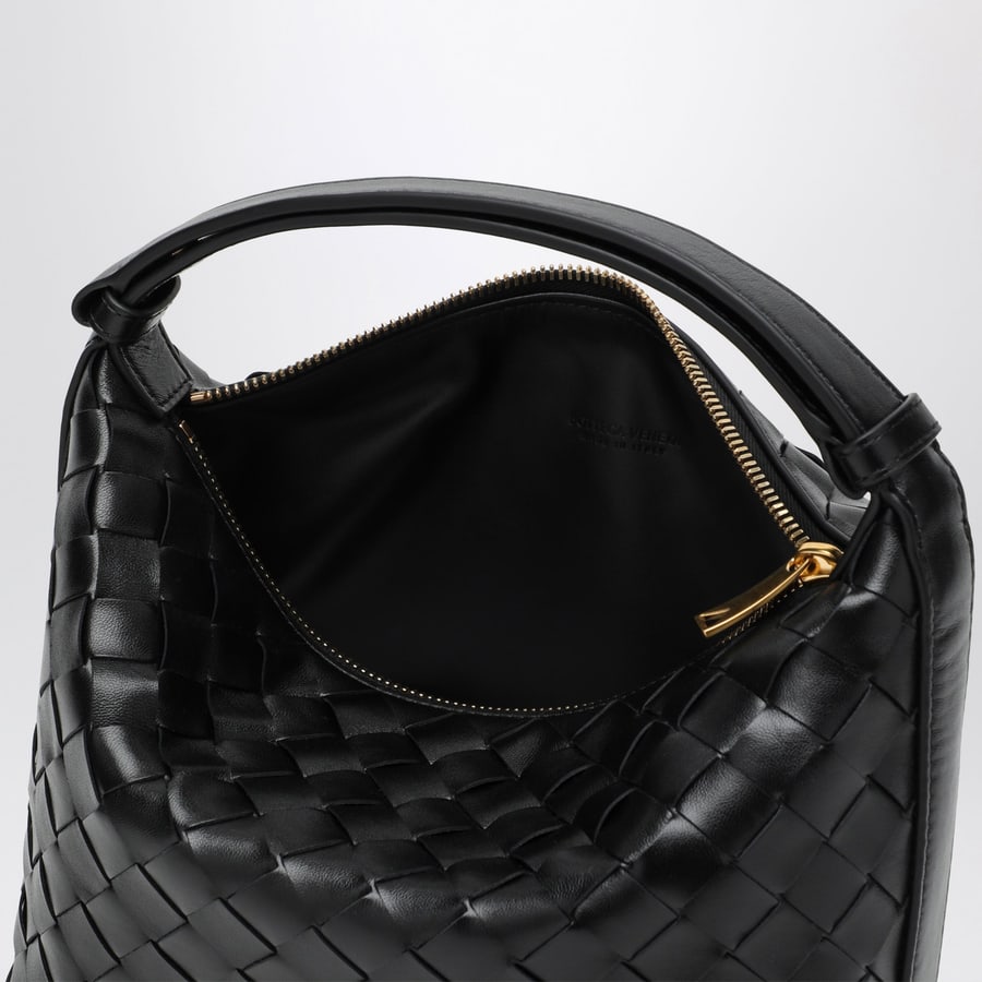 Bottega Veneta Borsa Mini Wallace nera, view 5