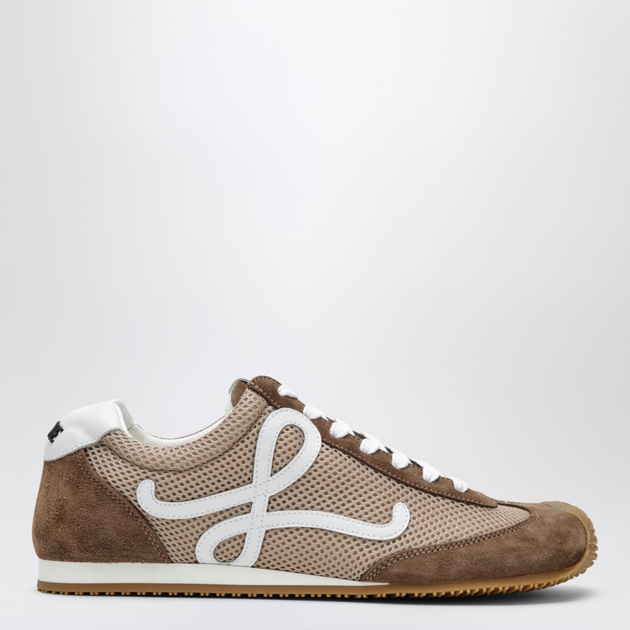 Loewe Sneaker Ballet Runner 2.0 in pelle scamosciata e rete