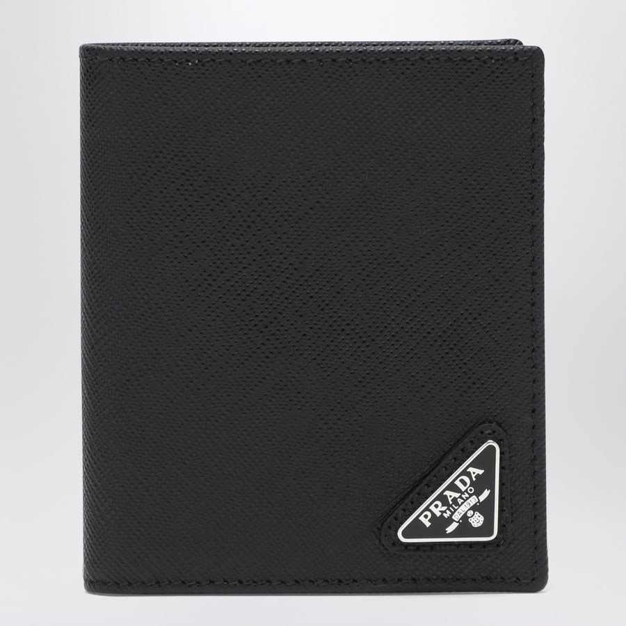 Prada Portafoglio nero in Saffiano
