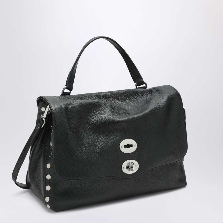 ZANELLATO Borsa Postina media nera, view 3