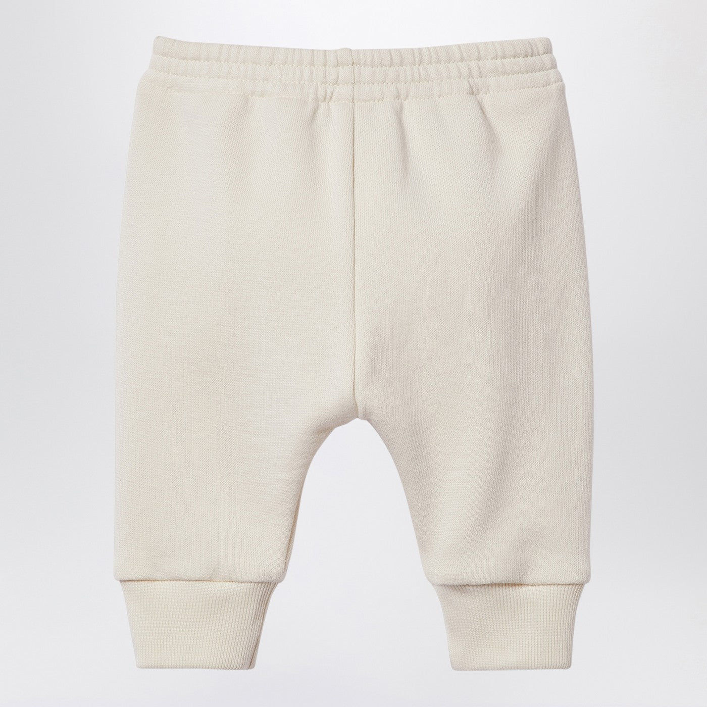 Gucci Pantalone jogging bianco in cotone, view 2
