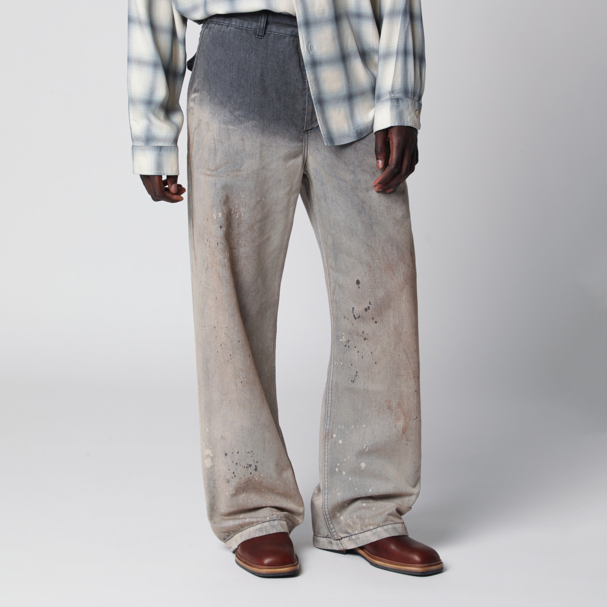 Our Legacy Pantaloni chino Rig in lavaggio Octo Wash